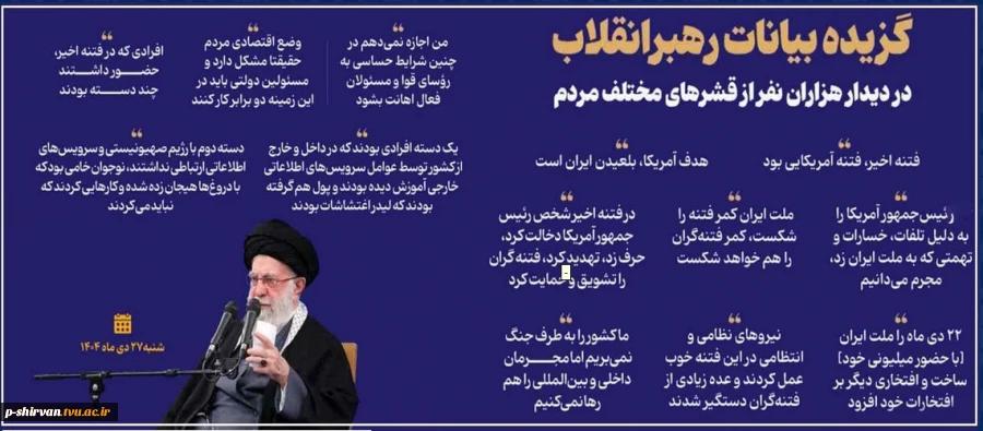 گزیده بیانات رهبر انقلاب 2