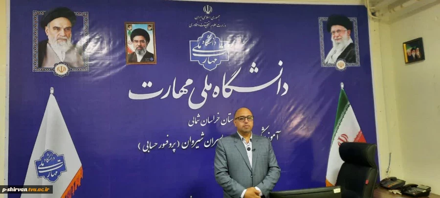 بازدید دکتر زمانی، رئیس دانشگاه ملی مهارت از آموزشکده ملی مهارت پسران شیروان ( پروفسورحسابی ) 8